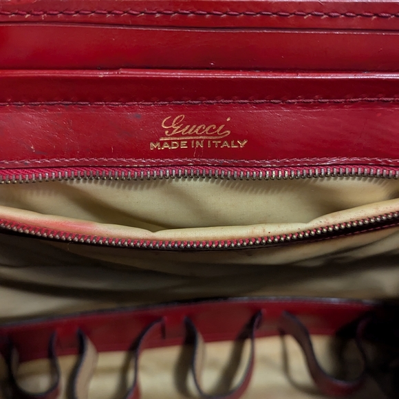 Vintage Gucci Train Case / Doctor Bag / Cosmetics Case - Picture 4 of 10